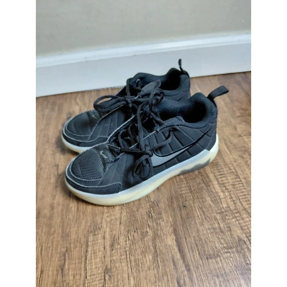 Size 1Y - Nike LeBron Witness 4 Black Youth Sneakers